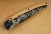 Deejo Taschenmesser 37g BLACK TATTOO Snake