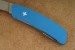 SWIZA Schweizer Messer D01 aus 440C Stahl mit 6 Funktionen blau