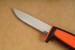 Morakniv Basic 511 black and orange Arbeitsmesser aus Carbonstahl