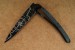 Deejo Taschenmesser Terra Incognita 37G Blaues Buchenholz