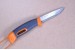 Mora Light My Fire Messer Feuermesser aus rostfreiem Edelstahl mit Feuerstahl in orange