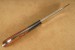 Herbertz G�rtelmesser AISI-420 Stahl Micarta Wurzelholz Lederscheide mit G�rtelschlaufe