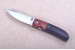Einhandmesser mit Tagayasan und Cocobolo Holzgriffschalen und G�rtelclip