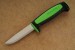 MORAKNIV Basic 546 frog green and black Mora Arbeitsmesser aus rostfreiem Sandvik-Stahl