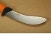 EKA Butcher Pro Skinnermesser, 12C27-Stahl, orangem Polymere SantopreneTM Griff