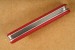 Victorinox Okuliermesser mit Rindenlser aus Messing und gebogene Klinge in rot