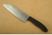 Victorinox Santokumesser 17 cm langer Klinge Kullenschliff schwarzer Fibrox-Griff