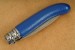 Verdier L&#39;ALPAGE Kindermesser 7,1 cm Edelstahl Buchenholz blau