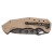 Herbertz Einhandmesser mit stonewashed Finish