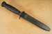 Glock-Feldmesser Federstahl-Klinge HRC 55 phospatiert schwarzer Polymergriff