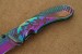 HERBERTZ Einhandmesser Rainbow-Finish