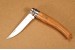 Opinel Taschenmesser &quot;Slim Line&quot; No. 8 rostfrei Olivenholz