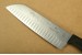 Victorinox Santokumesser 17 cm langer Klinge Kullenschliff schwarzer Fibrox-Griff