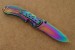 HERBERTZ Einhandmesser Rainbow-Finish