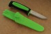 MORAKNIV Basic 546 frog green and black Mora Arbeitsmesser aus rostfreiem Sandvik-Stahl