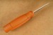 Morakniv Eldris Burnt Orange feststehendes Taschenmesser Edelstahl Sandvik 12C27