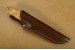 Brusletto Messer Rondane Full-Tang T/300 mit Griff aus gelter Maserbirke