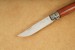 Opinel Taschenmesser rostfrei mit Virobloc Padouk-Holz in der Gre No. 6