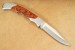 Herbertz Taschenmesser Stahl AISI 420 Back Lock Edelstahlbacken Pakkaholz-Griffschalen
