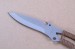 G�rtel-Messer aus Ganzmetall und Lederumwicklung