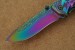 HERBERTZ Einhandmesser Rainbow-Finish