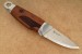 Brusletto Messer Fjord mit Griff aus Mahagoni