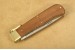 Otter Taschenmesser 05 Sapeli Klappb�gel-Messer mit rostfreier Klinge und Messing Platinen