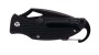 Herbertz Einhandmesser Stahl AISI 420 beschichtet Liner Lock schwarze Kunststoffschalen Feuerstarter