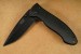 Herbertz Einhandmesser Stahl AISI 420 Liner Lock schwarze Aluminiumgriffschalen