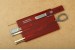 Victorinox schweizer SwissCard Classic Rubin transparent