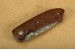 Herbertz Damast-Taschenmesser 71 Lagen Schlangenholz-Schalen Liner-Lock