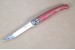 Opinel Taschenmesser Slim Line No. 10 Birkenschichtholz rostfrei mit "Virobloc"