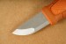 Morakniv Eldris Burnt Orange feststehendes Taschenmesser Edelstahl Sandvik 12C27