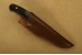 Herbertz Jagdmesser bzw. G�rtelmesser mit Messingbacken