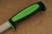 MORAKNIV Basic 546 frog green and black Mora Arbeitsmesser aus rostfreiem Sandvik-Stahl