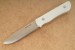 Real Steel Bushcraft III Convex White G10