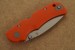 Manly City CPM-S90V Orange Taschenmesser