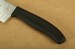 Victorinox Santokumesser 17 cm langer Klinge Kullenschliff schwarzer Fibrox-Griff