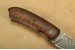 Herbertz Damast-Taschenmesser 71 Lagen Schlangenholz-Schalen Liner-Lock