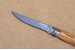 Opinel Taschenmesser &quot;Slim Line&quot; No. 10 rostfrei Olivenholz