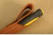 MORAKNIV Basic 546 black and yellow Mora Arbeitsmesser in brauner Lederscheide