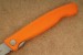 Victorinox Swiss Classic faltbares Gemüsemesser Wellenschliff orange