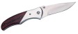 Herbertz Einhandmesser Stahl AISI 420 Daumenpins Liner Lock Edelstahlbacken Cocobolo-Holzgriffschalen