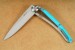 Deejo Taschenmesser 27g COLORS Blau