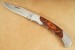 Herbertz Taschenmesser Stahl AISI 420 Back Lock Edelstahlbacken Pakkaholz-Griffschalen