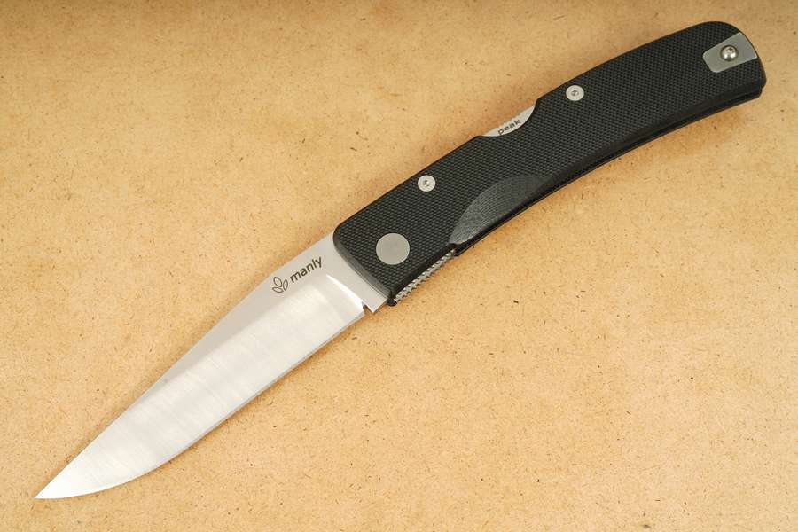 Manly Peak D2 Black Two Hand Taschenmesser EDC Messer ✔️BÖKER TIPP✔️ 01ML020 