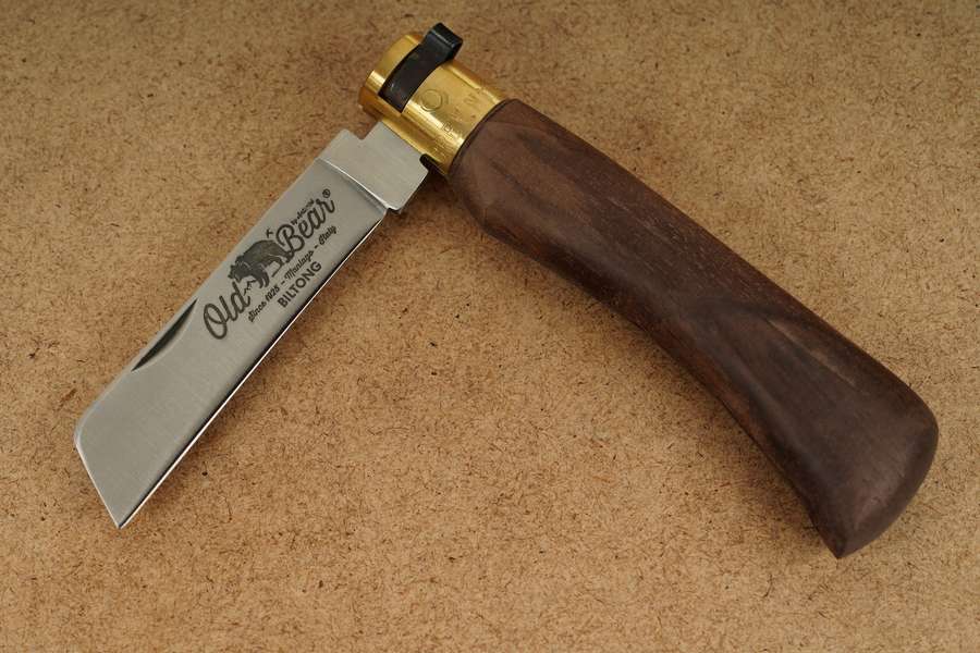 Old Bear Taschenmesser Utility Biltong Walnuss bei hkgt.de
