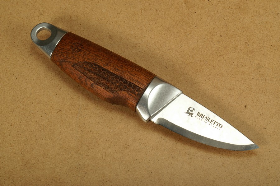 Brusletto Messer Fjord mit Griff aus Mahagoni kaufen | hkgt.de