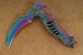 Herbertz Einhandmesser Skelett Rainbow