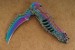 Herbertz Einhandmesser Skelett Rainbow